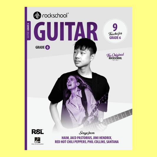 Rockschool Guitar Grade 6 Book (2024+) New Edition