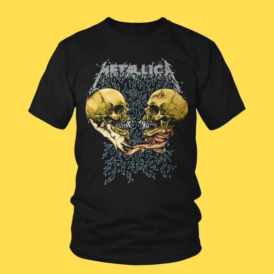 Metallica Sad But True T-Shirt (Small - XXL) - 100% Cotton