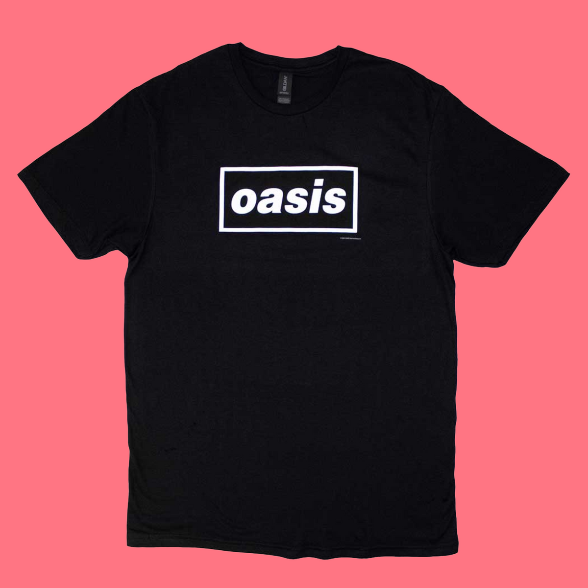 Black Oasis Decca T-Shirt (Small - XXL) - 100% Cotton