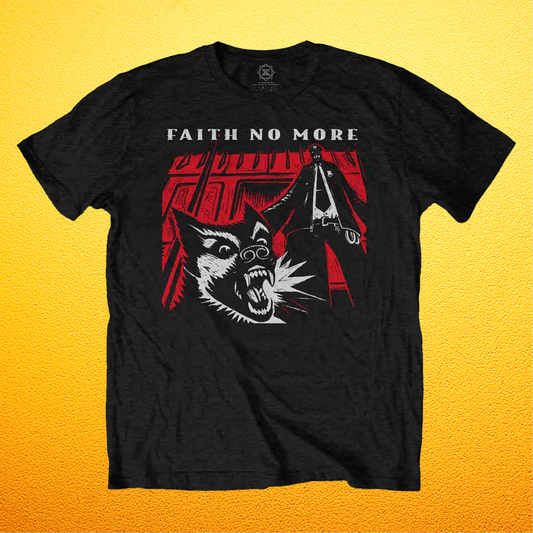 Faith No More - King For A Day Black T-Shirt with Front Print - (Sml - XXL) 100% Cotton