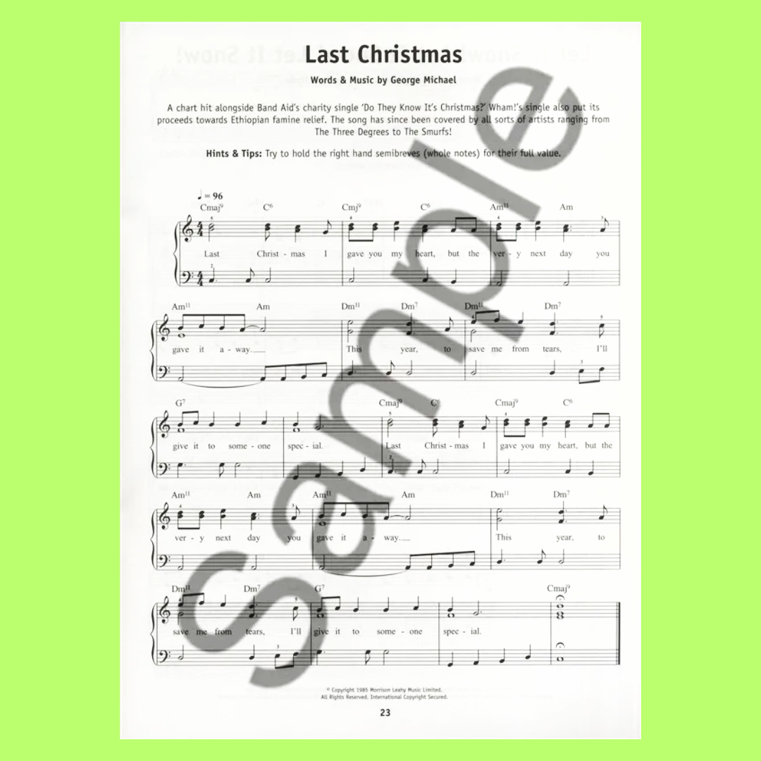 Really Easy Piano Christmas Book