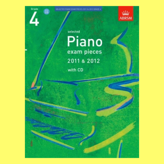 ABRSM Piano Examination Pieces- Grade 4 Book/Cd (2011-2012)