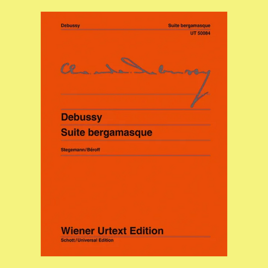 Debussy - Suite Bergamasque Piano Urtext