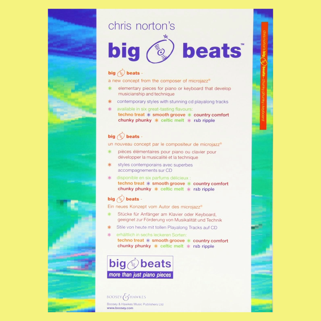 Big Beats Chunky Phunky Piano Bk/Cd