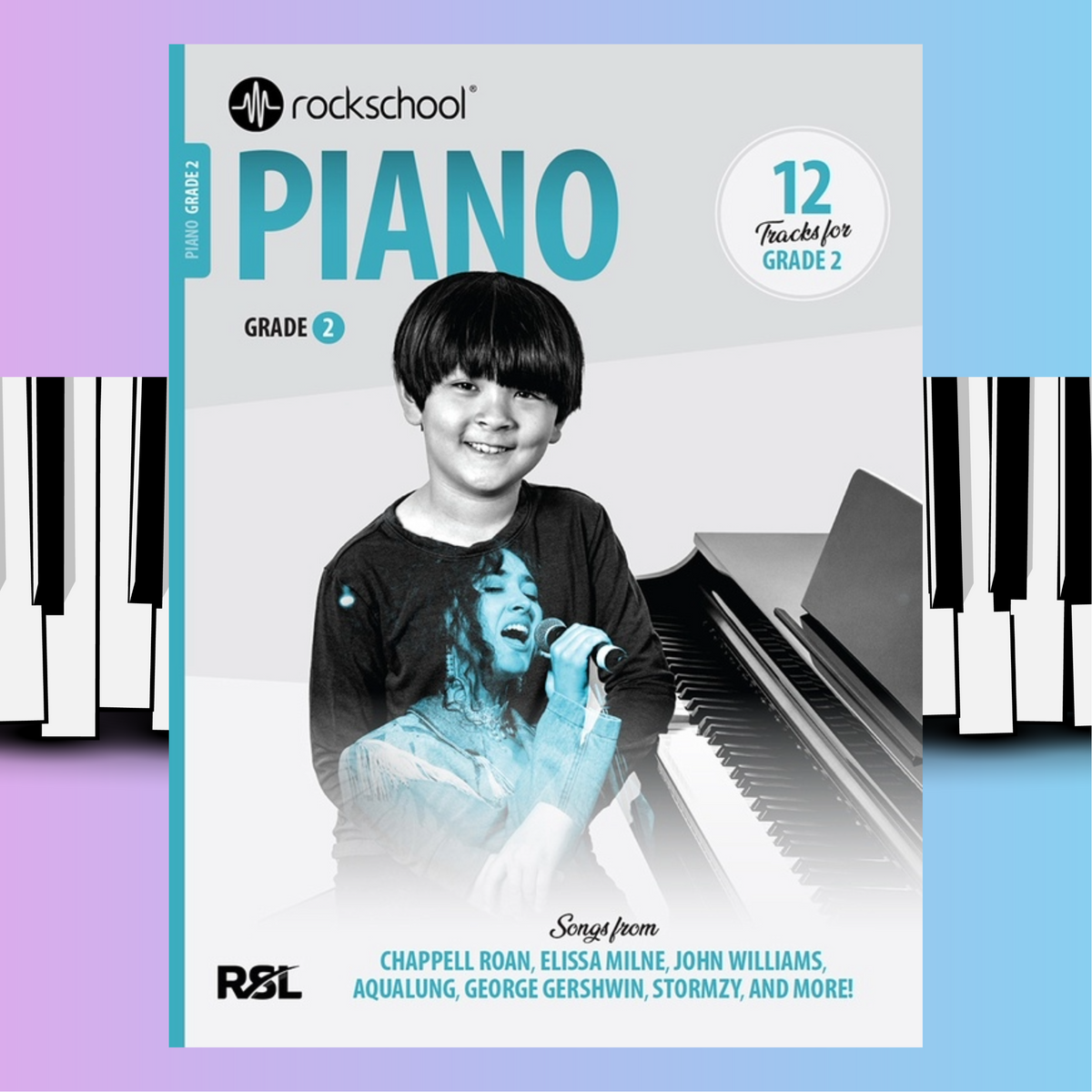 Rockschool Piano 2025 - Grade 2 Book (New)