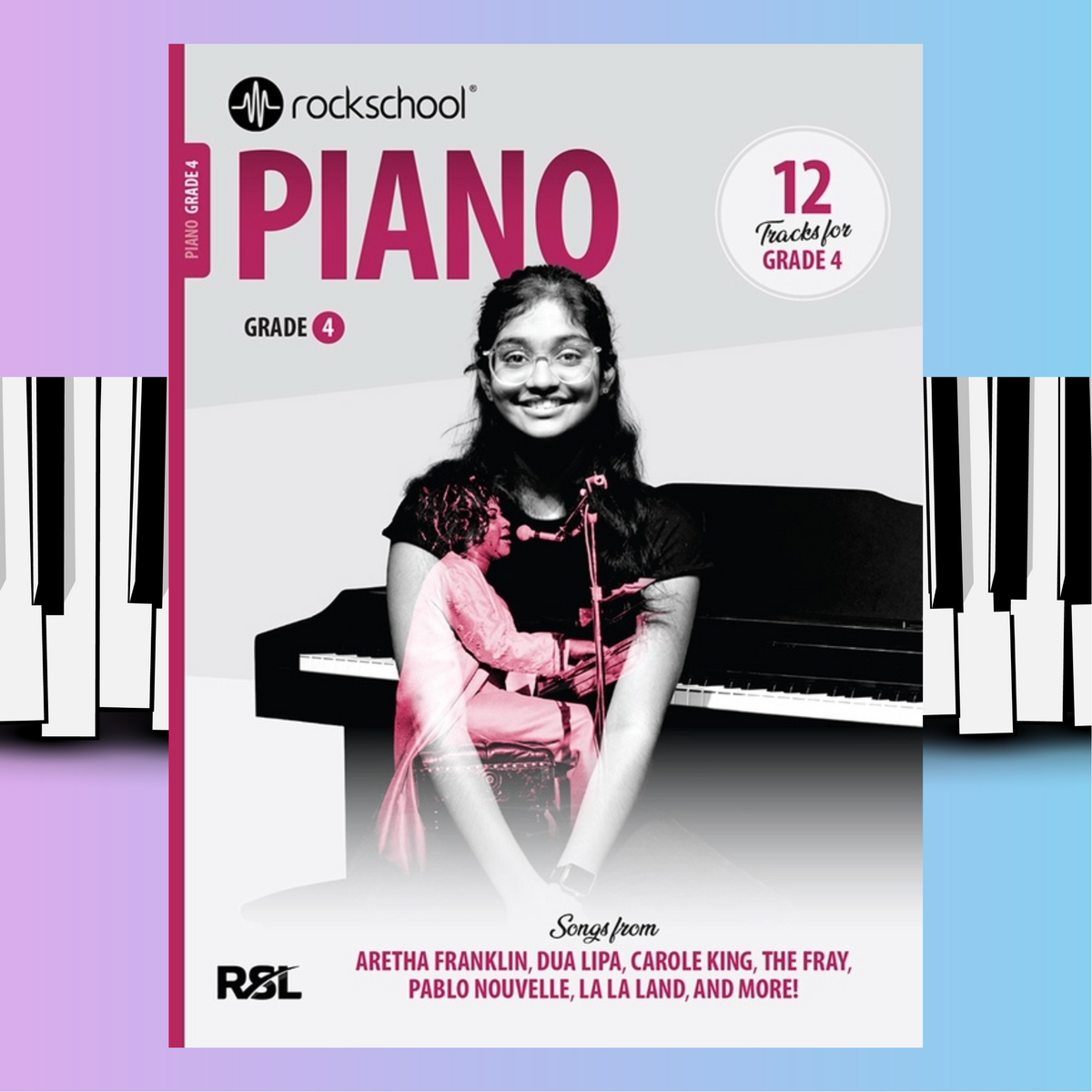 Rockschool Piano 2025 - Grade 4 Book (New)