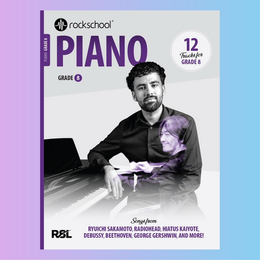 Rockschool Piano 2025 - Grade 8 Book (New)