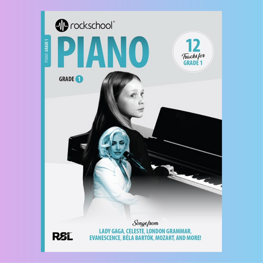 Rockschool Piano 2025 - Grade 1 Book (New)