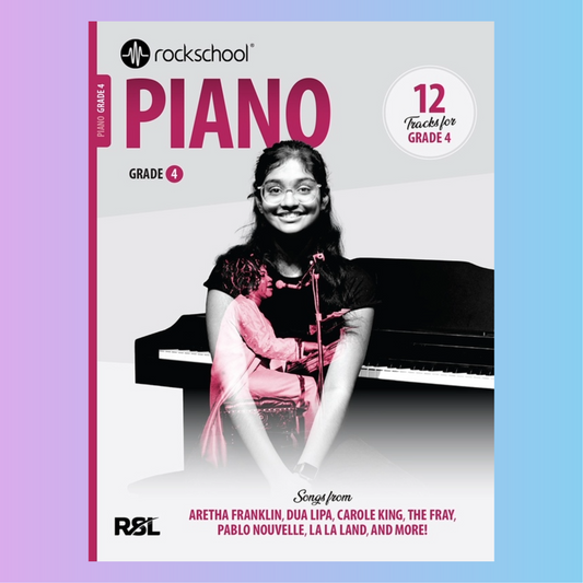 Rockschool Piano 2025 - Grade 4 Book (New)