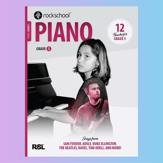 Rockschool Piano 2025 - Grade 5 Book (New)