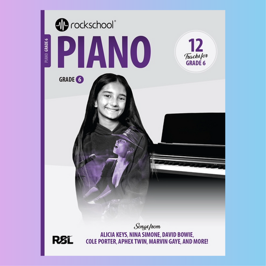 Rockschool Piano 2025 - Grade 6 Book (New)