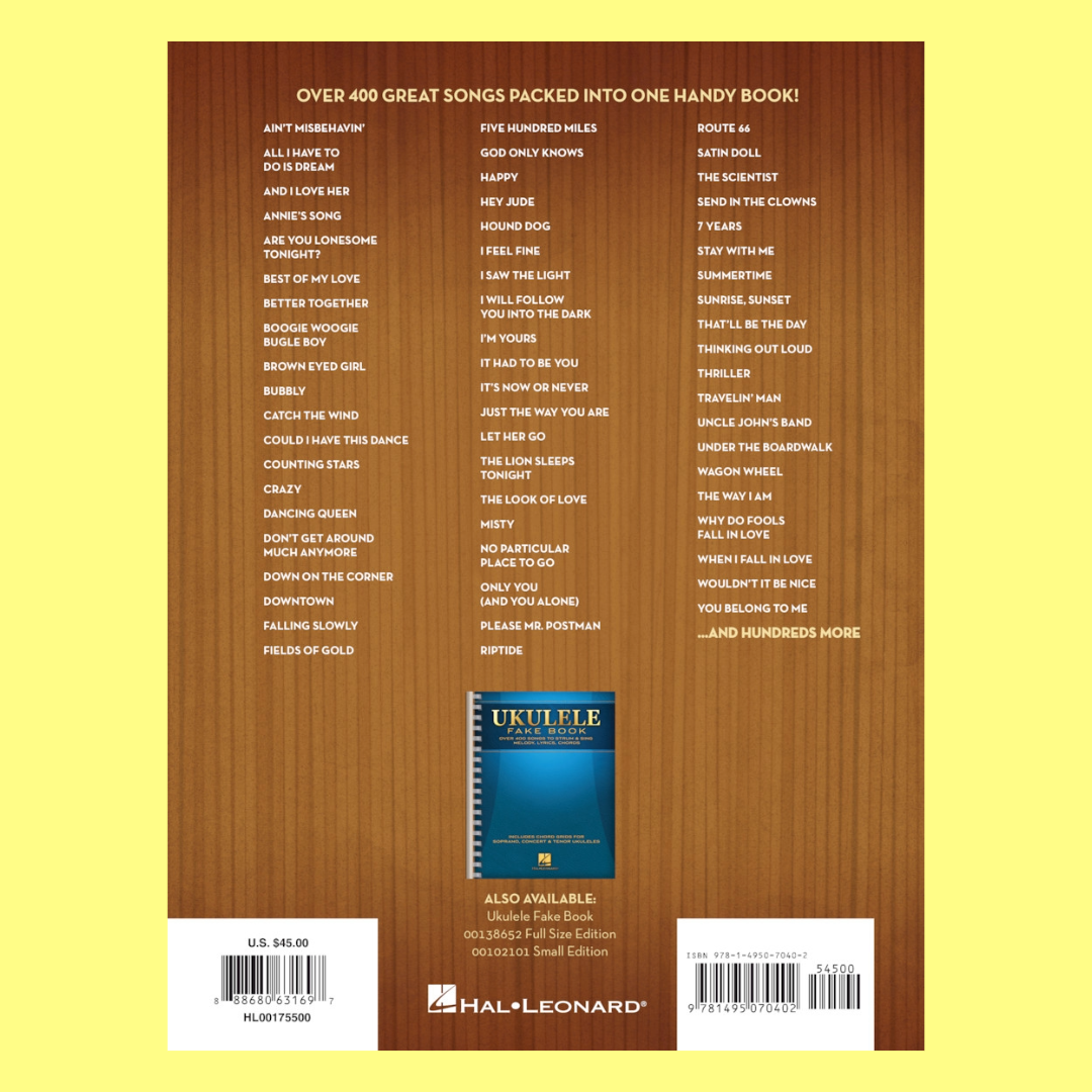 The Ultimate Ukulele Fake Book
