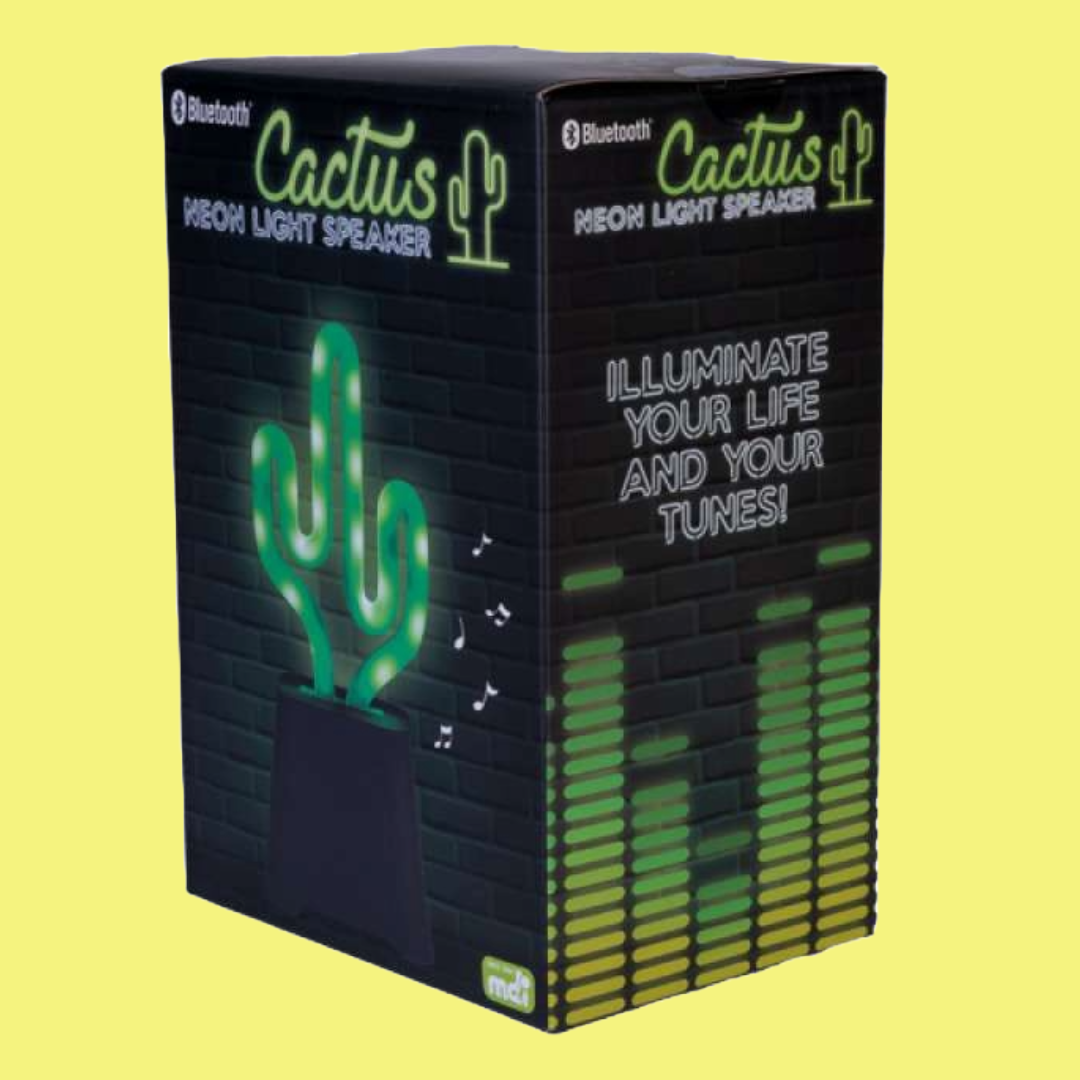 Cactus Neon Light Bluetooth Speaker  Music2u.com.au
