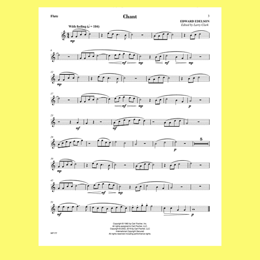 长笛经典名曲集(附CD-ROM)
