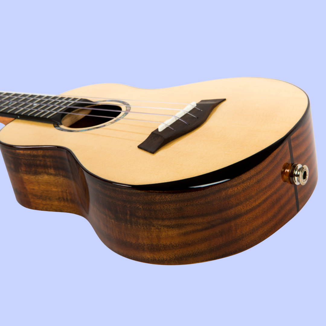 Flight Voyager EQ-A Tenor Ukulele With Deluxe Padded Gig Bag