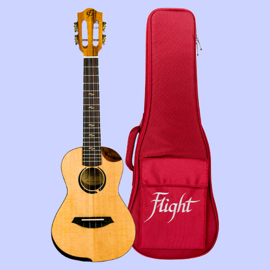 Flight Victoria Tenor EQ-A Acoustic Electric Ukulele With 15mm Padded Gig Bag