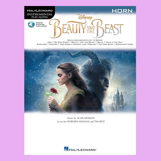 Beauty And The Beast For Horn Play Along Book/Ola