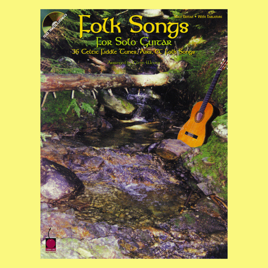 Folk Songs For Solo Guitar Book/Cd