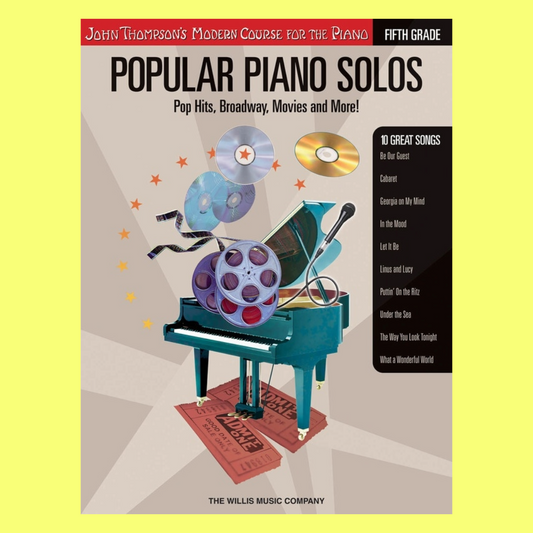 John Thompsons Popular Piano Solos - Grade 5 Book