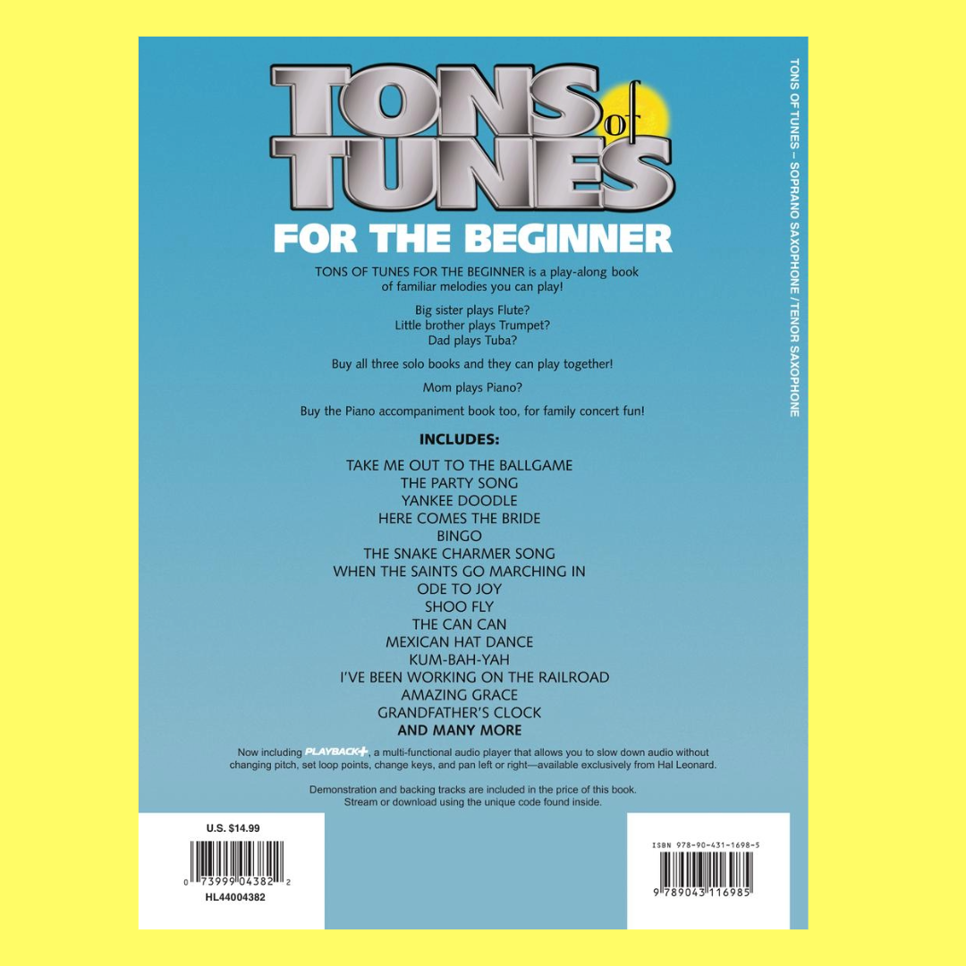 Tons Of Tunes For Tuba Beginners Book/CD