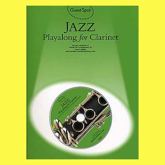Guest Spot - Jazz Play Along Clarinet Book/Cd