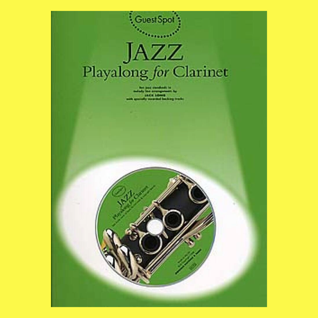 Guest Spot - Jazz Play Along Clarinet Book/Cd