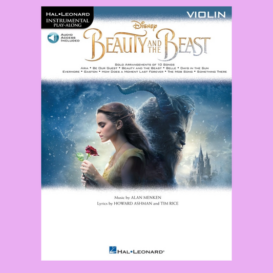 Beauty And The Beast For Violin Play Along Book/Ola