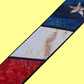 Levy Distressed American Flag Motif - Polyester Guitar Strap 2" Wide
