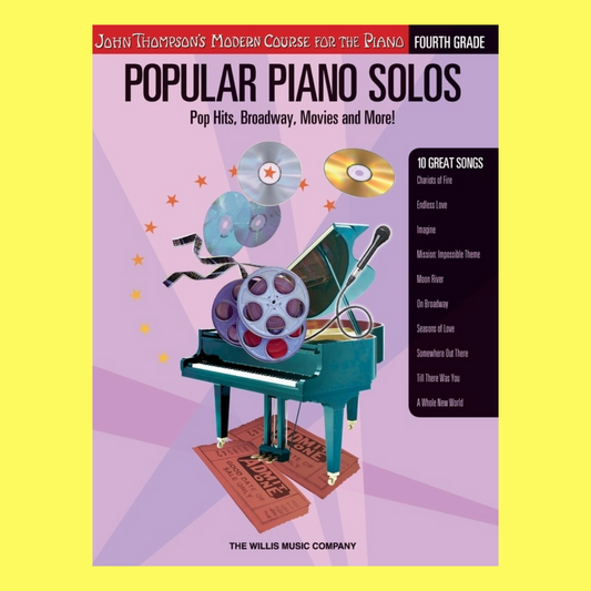 John Thompsons Popular Piano Solos - Grade 4 Book