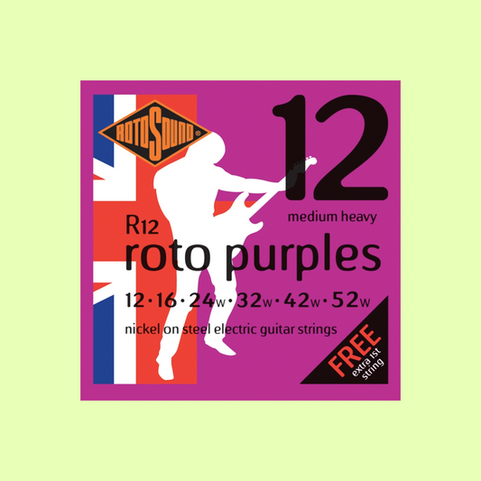 Rotosound R12 Roto Purples Electric Strings 12-52