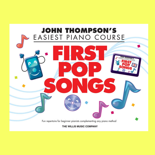 Easiest Piano Course - First Pop Songs Book