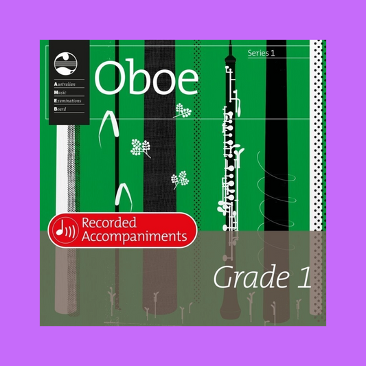 AMEB Oboe Series 1 - Grade 1 Recorded Accompaniment Cd