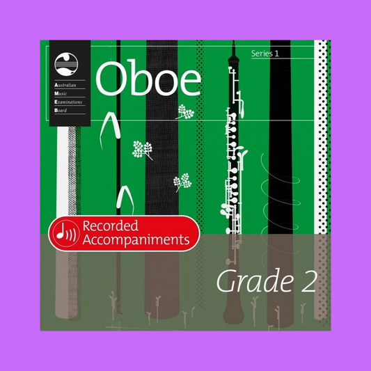 AMEB Oboe Series 1 - Grade 2 Recorded Accompaniment Cd