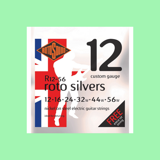 Rotosound R1256 Roto Silvers Electric Detune 12-56