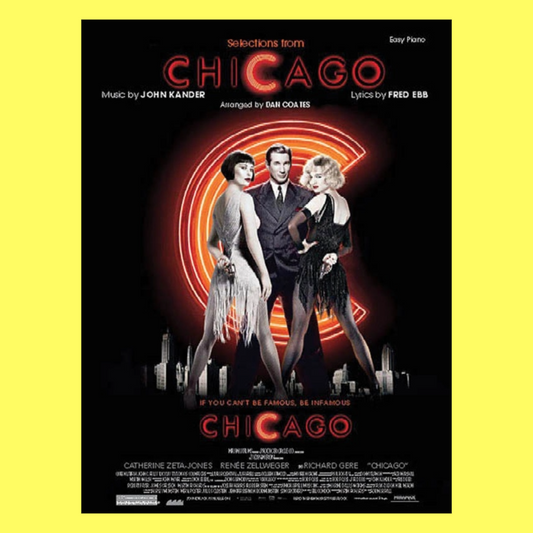 Chicago Movie Selections Easy Piano Songbook