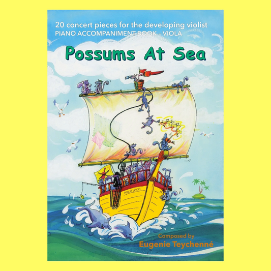 Possums At Sea - Viola Piano Accompaniment Book