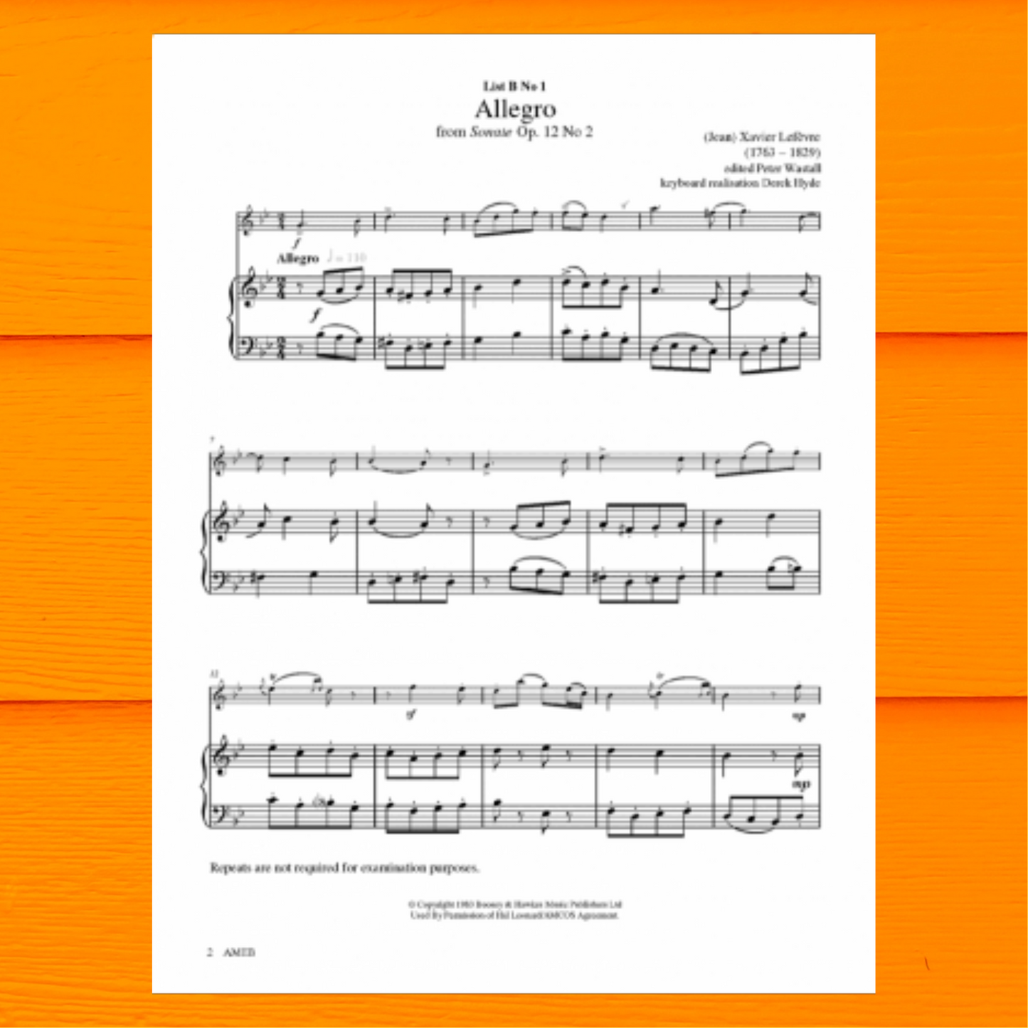 AMEB Clarinet Series 3 - Grade 3 Book