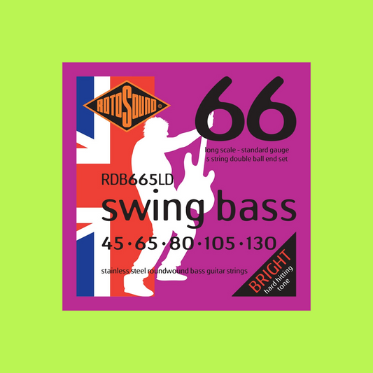 Rotosound RDB665LD Swing Bass 66 Double Ball End 45-130