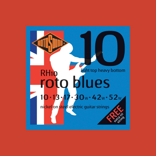 Rotosound RH10 Roto Blues Electric String Set 10- 52