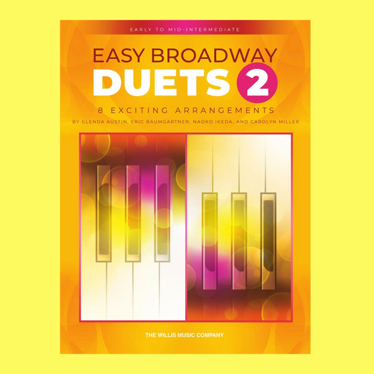 Easy Broadway Duets Volume 2 Book
