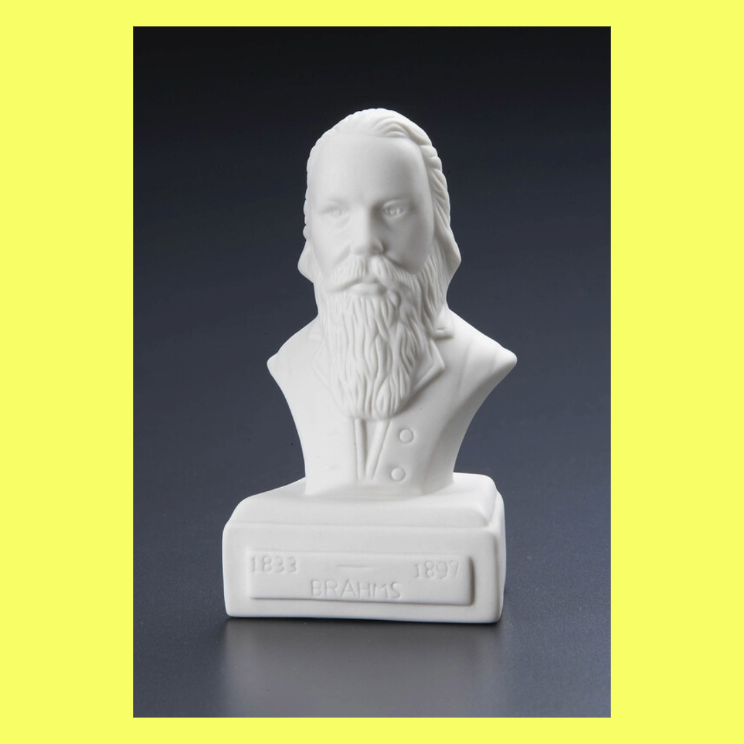 Brahms 5 Inch Composer Bust