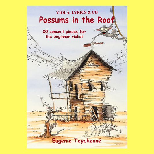 Possums in the Roof - Viola Book/CD