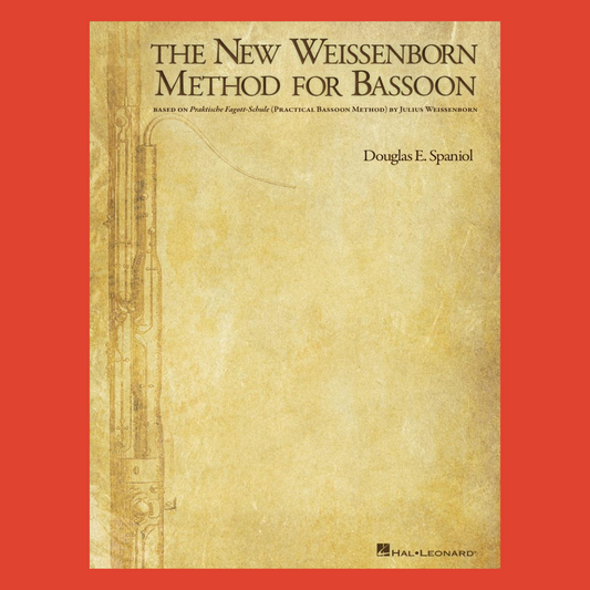 The New Weissenborn Method For Bassoon - Volume 1 Book (Spiral Bound)