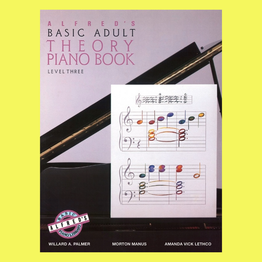 Alfred's Basic Adult Piano Course - Theory Book 3