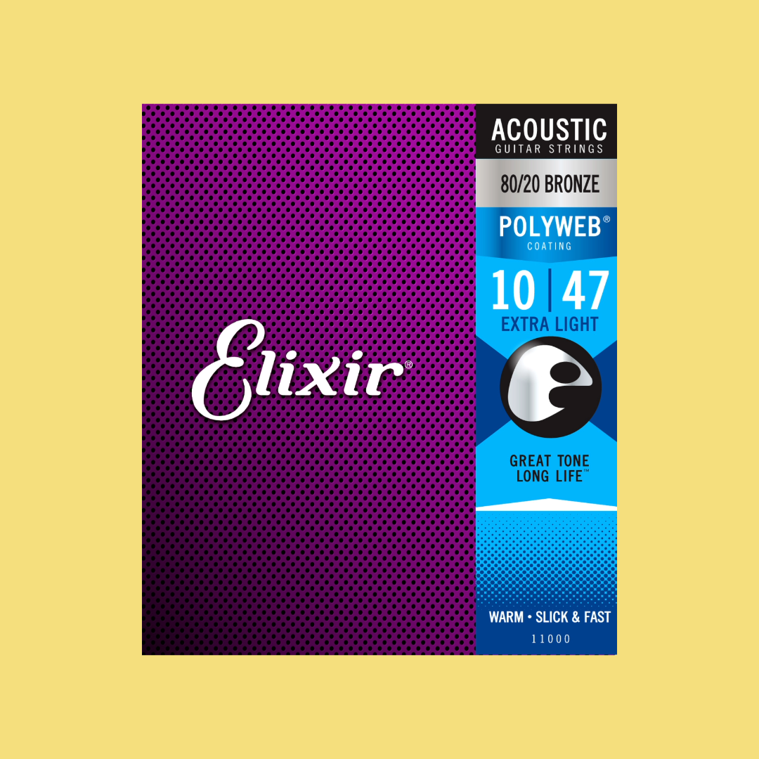 Elixir polyweb sales extra light acoustic