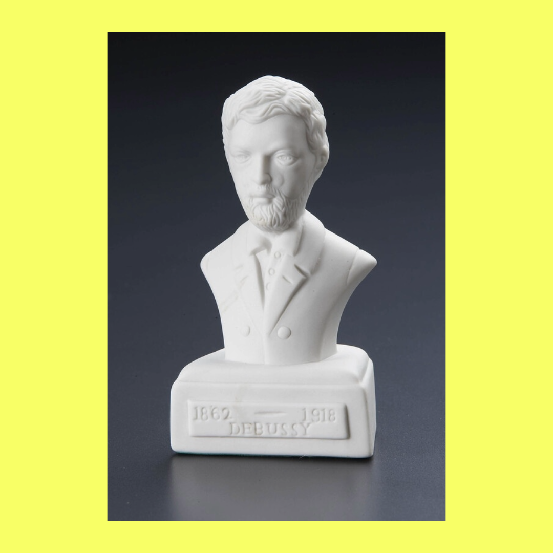 Debussy 5 Inch Composer Bust