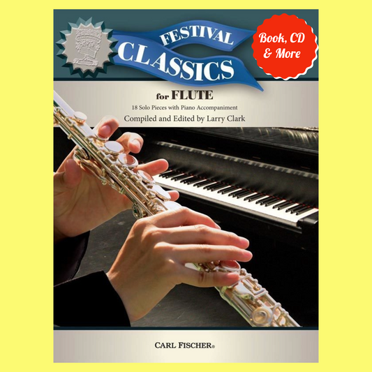 Festival Classics For Flute Book/Cd-Rom