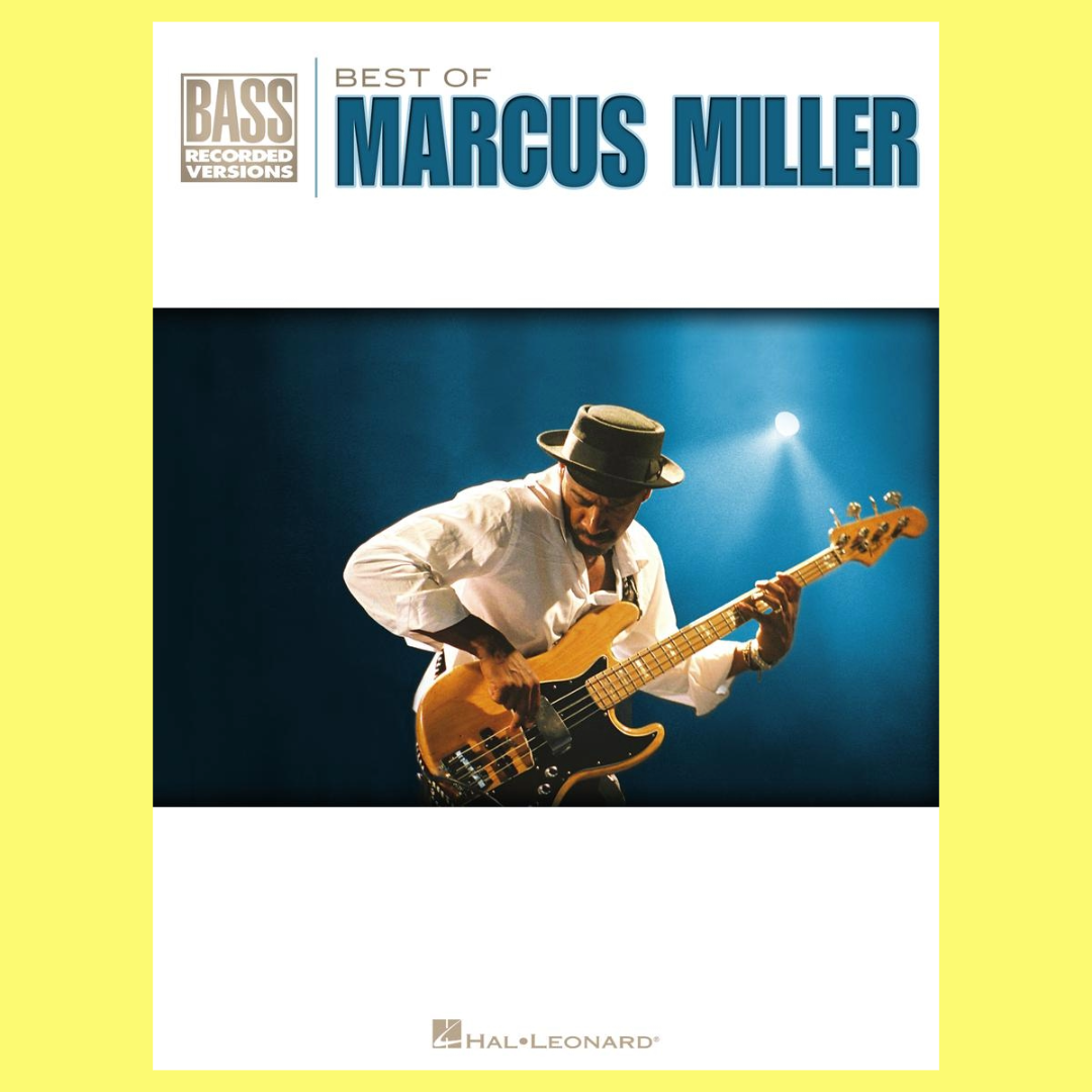 Best Of Marcus Miller Bass Book