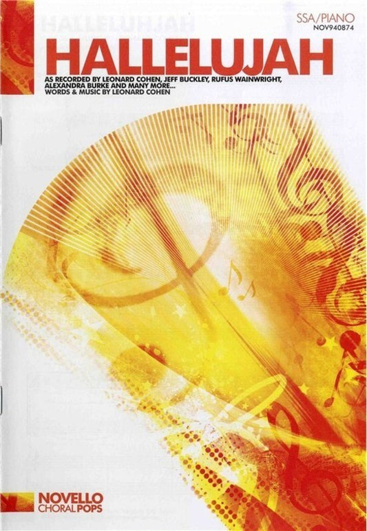 Hallelujah Ssa/Piano