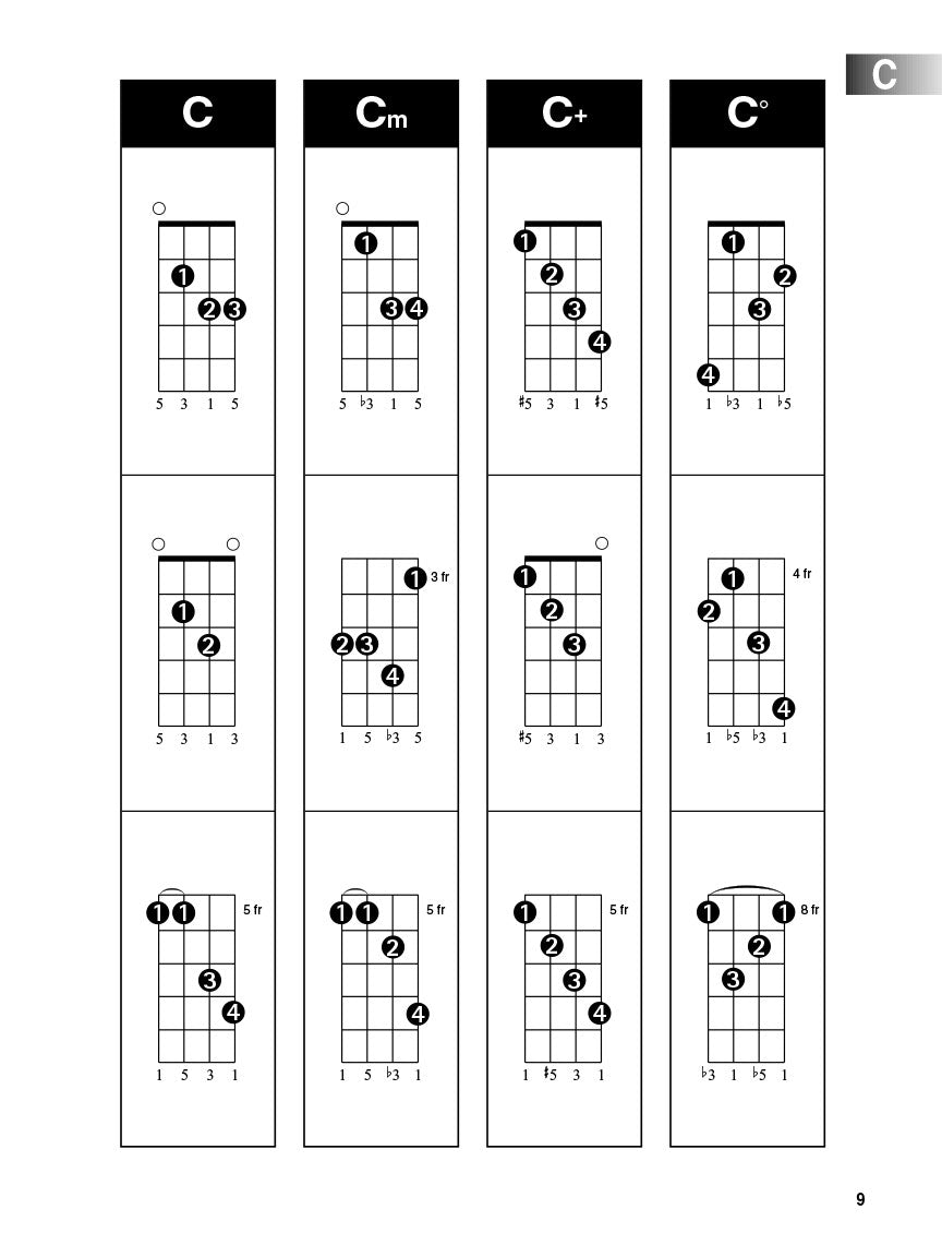 Hal Leonard - 曼陀林和弦指法手册(9 x 12 英寸版)